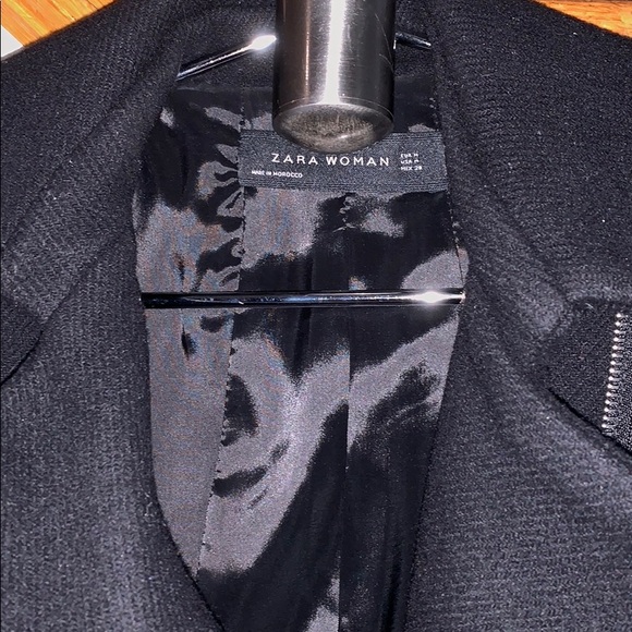 Zara belted wool jacket - Picture 3 of 5